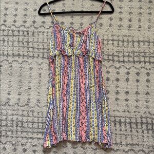 Derek Heart Multicolor Patterned Dress